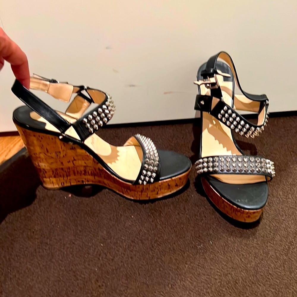 Almost new pair of Christian Loubiton